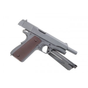 Страйкбольный пистолет Colt 1911 100Th Anniversary parkerized grey metal GBB 6 mm CO2 арт.: 180532 [CYBERGUN]